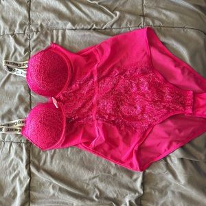 Juicy pink bodysuit